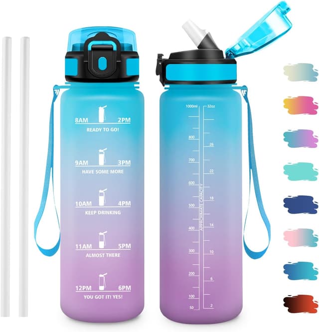 Detalle de JAPORIA Borraccia 1L con cannuccia