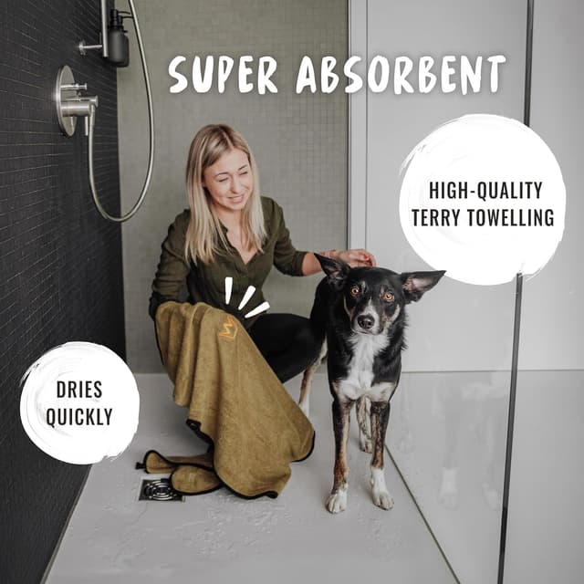 Thumbnail 3 de Rudelkönig Peignoir chien 100% coton