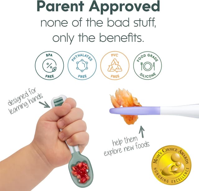 Detalle 2 de NumNum GOOtensil Baby Spoons set 6 pack