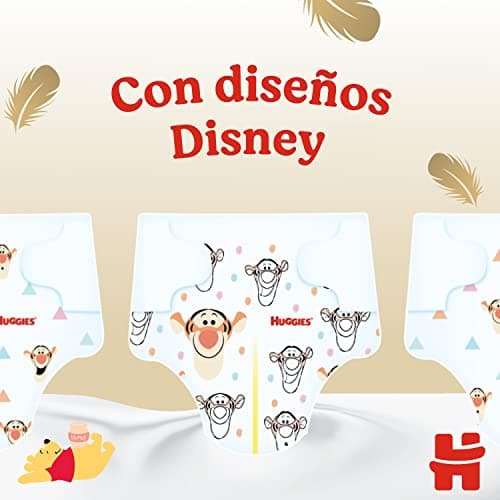Thumbnail 9 de HUGGIES Extra Care Pañales para Recién Nacido Talla 2 (3-6 kg) con diseños Disney, 160 pañales