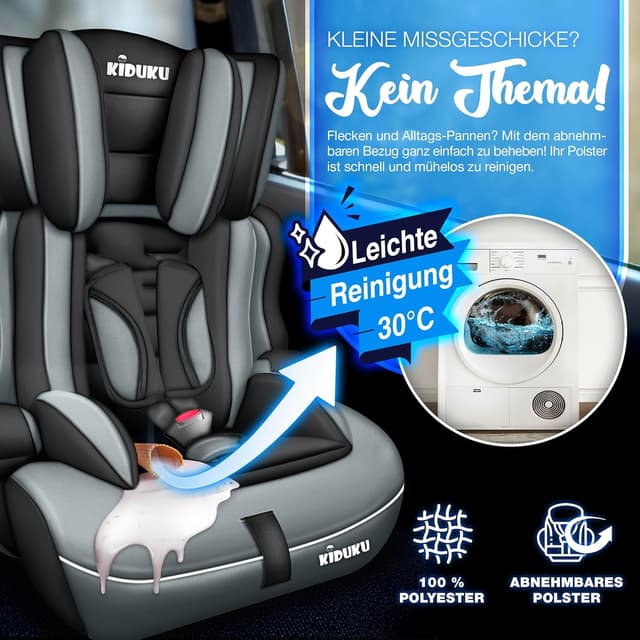 Thumbnail 5 de KIDUKU Kindersitz 9-36 kg 64–70 cm