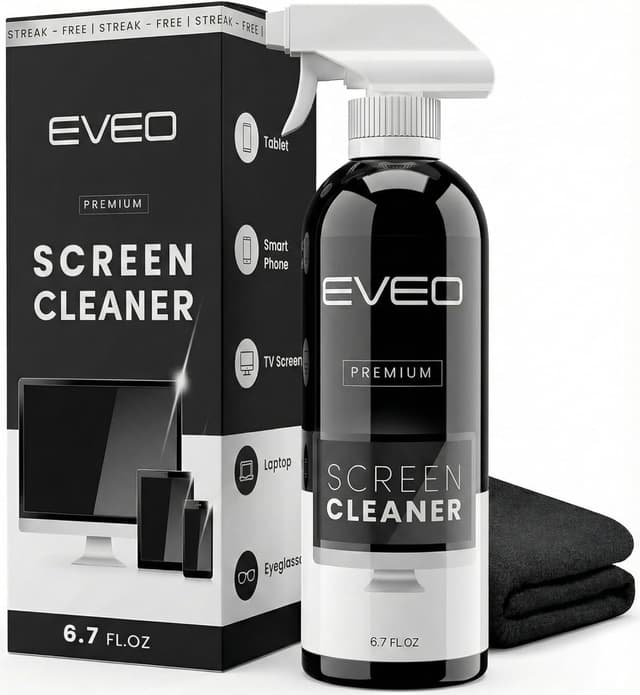 Detalle de EVEO Screen Cleaner Spray Kit 6.7oz