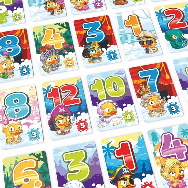 Detalle 2 de Duck & Cover di Asmodee, gioco da tavolo per 2-7 giocatori (8+ anni) in italiano