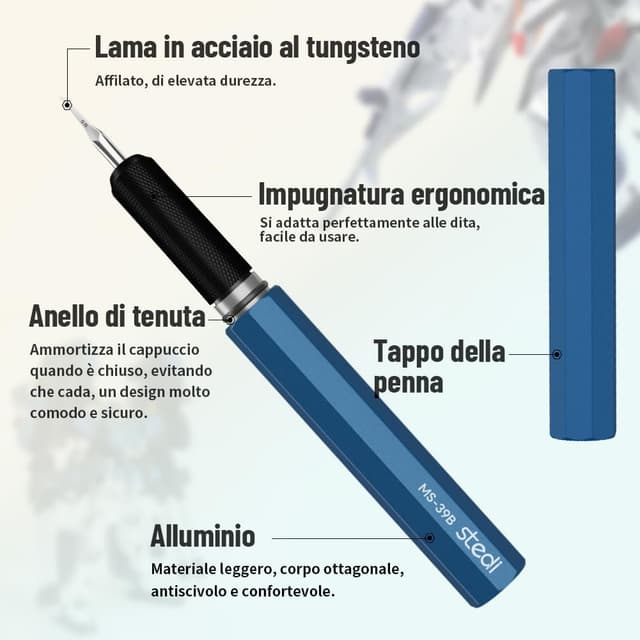 Detalle de Stedi Model Scriber incide linee da 0,15 mm