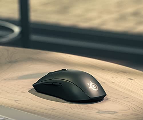 Detalle 2 de SteelSeries Rival 3 Wireless: ratón gaming inalámbrico con dual (2.4 GHz y Bluetooth) y batería de más de 400 horas