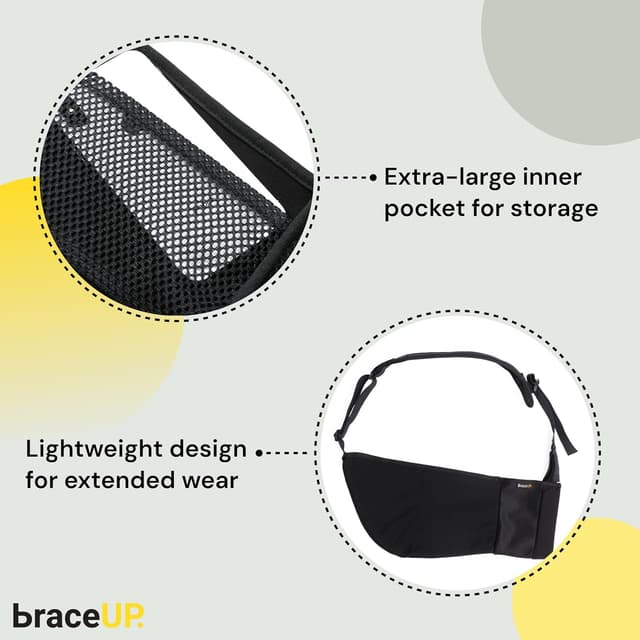 Detalle 2 de BraceUP Arm Sling for Shoulder Injury adjustable support 🩺
