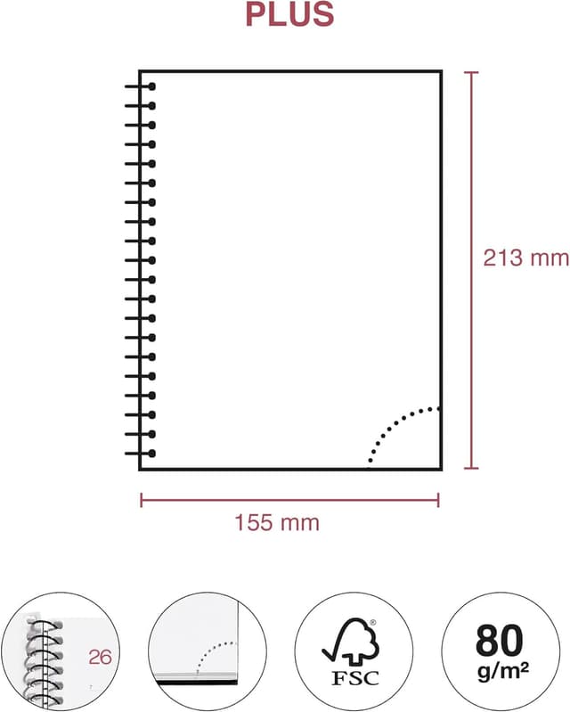 Thumbnail 5 de Miquelrius Agenda 2026 día por página 155×213 mm 📔