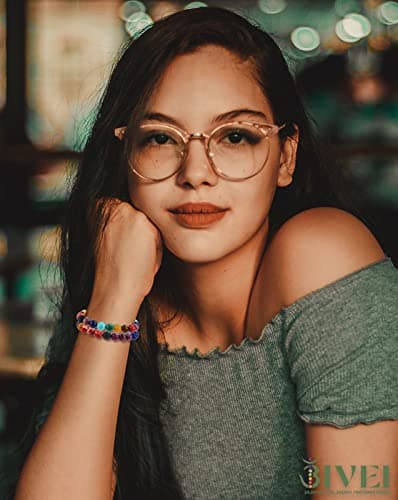 Thumbnail 7 de Bivei pulsera de 7 chakras con cuentas de piedra (lava) y difusor de aceites esenciales