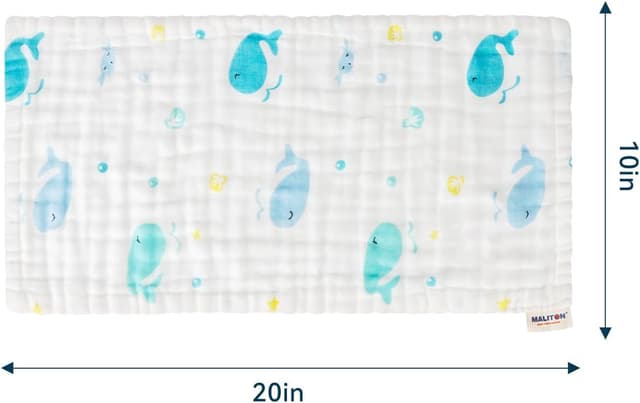 Detalle 2 de Maliton Muslin Cloths 50x25 cm, 6-pack baby