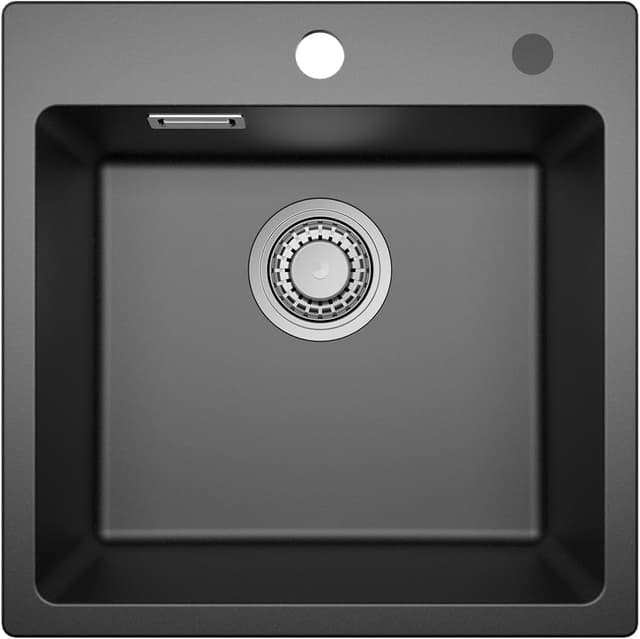 Thumbnail 6 de Sofetiy Spülbecken Schwarz Granit 45x45 cm