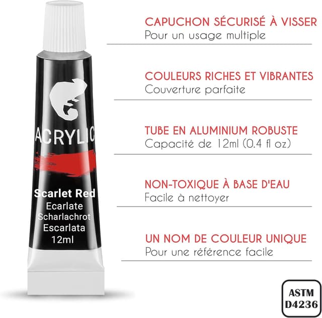 Thumbnail 4 de Chevalet Peinture 34 pièces 🎨