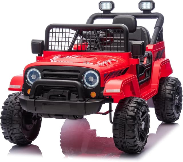 Detalle de LALAHO Macchina Elettrica 12V Bambini Rosso 3-5 Anni