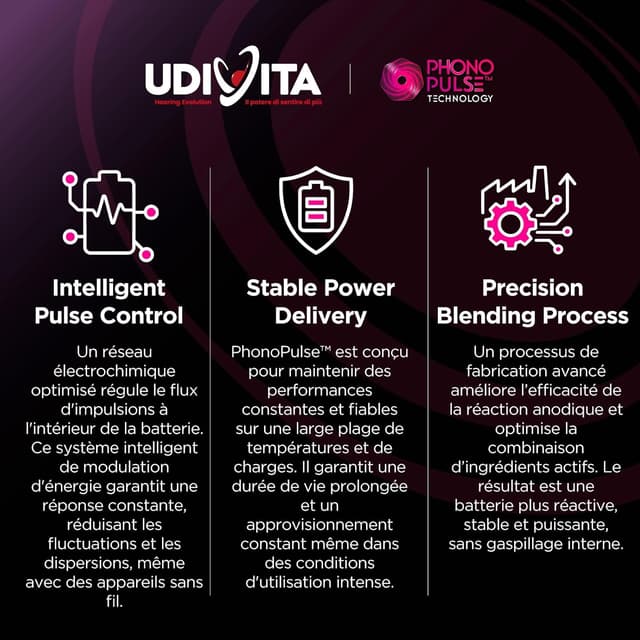 Thumbnail 5 de Udivita PR41 piles auditives 40