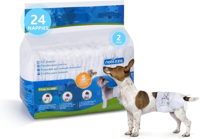 Imagen de Nobleza Pañales para Perros S 36 unidades en OfertitasTOP