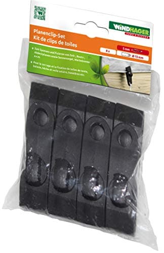 Thumbnail 4 de Windhager 07010 - Clips de Fijación para Lona (Juego 8) 📏