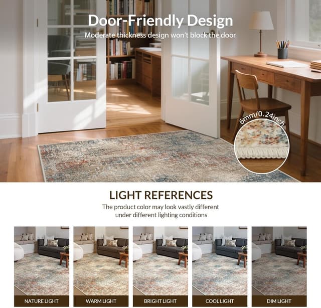 Thumbnail 3 de GENIMO Alfombra Moderna 160x230 cm