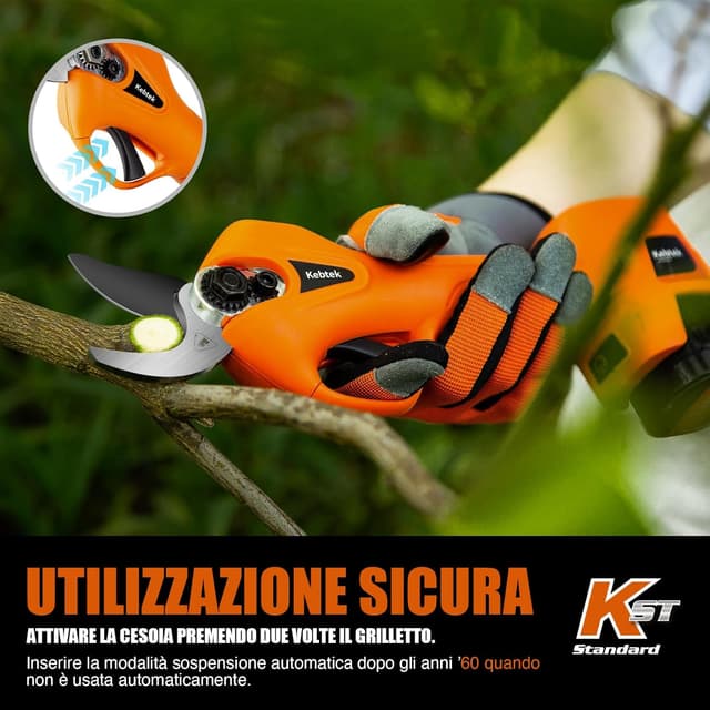 Thumbnail 5 de Kebtek YDN-B007 Forbici potatura 25 mm ✂