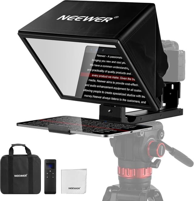 Imagen de NEEWER X12B 12" Teleprompter for iPad en OfertitasTOP