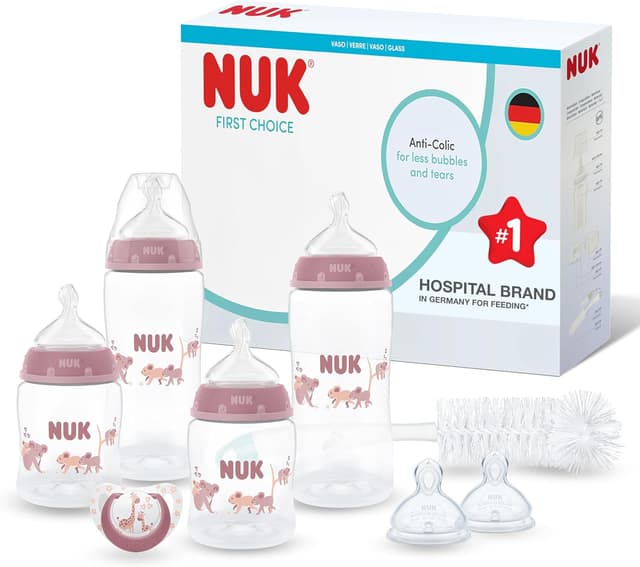 Thumbnail 6 de NUK First Choice 300 ml anti‑colic baby bottles 3 pack