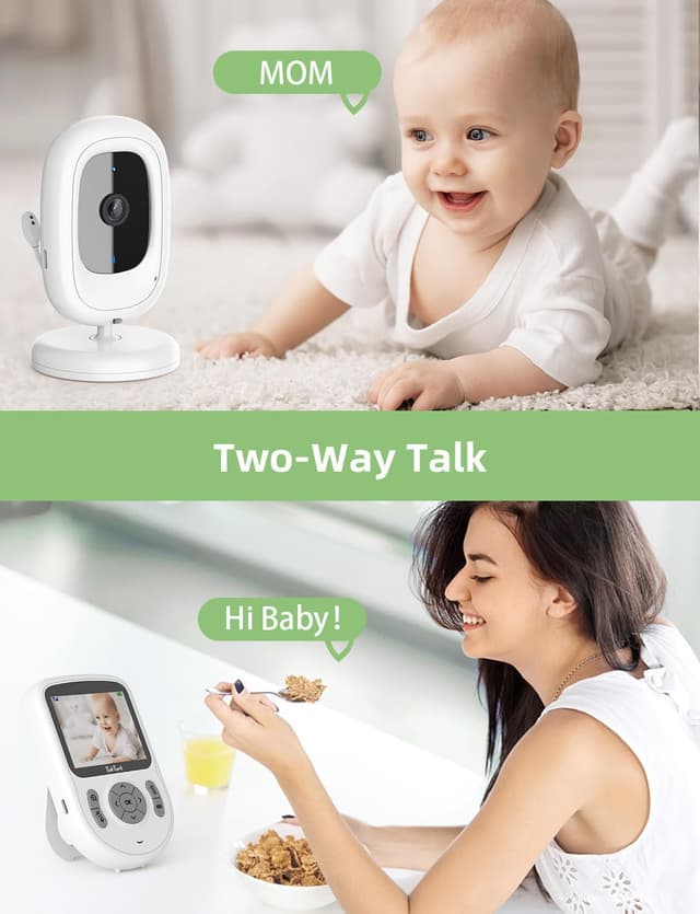 Detalle 1 de TakTark Cámara Vigilancia Bebe 2,8 pulgadas 720P