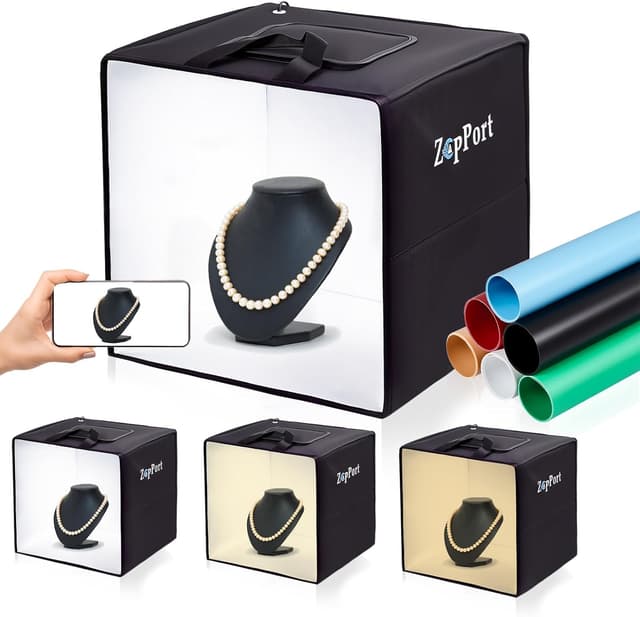 Detalle de Photo Light Box 40x40cm with 120 LEDs