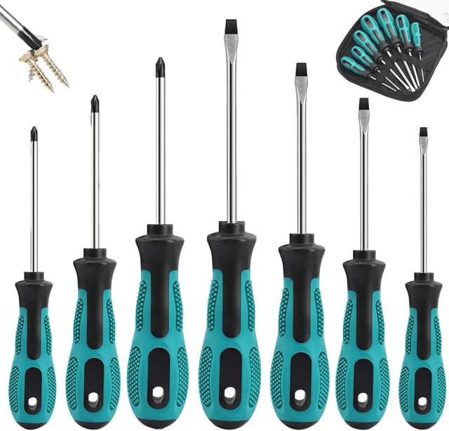 Imagen de 7pc Screwdriver Set – Heavy Duty Chrome Vanadium Steel en OfertitasTOP
