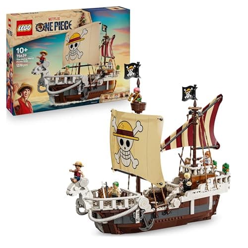 Detalle de LEGO One Piece Going Merry Barco 75639