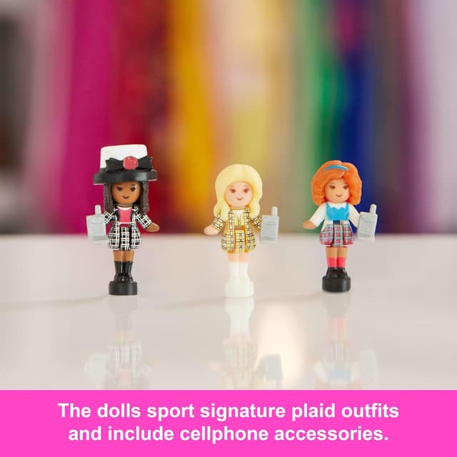 Thumbnail 4 de Polly Pocket Clueless Collector Compact with 5 Accessories 🎎