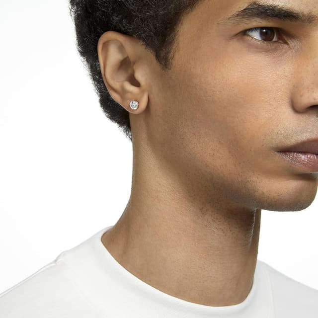 Detalle 1 de Swarovski Stilla Ohrringe Rosé Vergoldete Ohrstecker