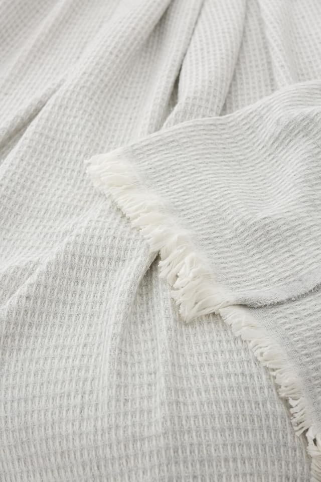 Detalle 2 de Todocama - Manta GOFRE Algodón Extrasuave 🌟 230x240cm