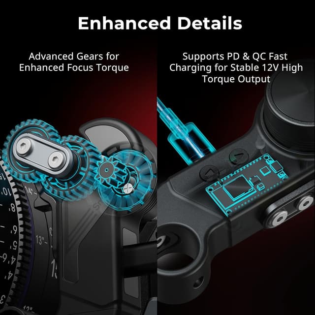 Thumbnail 5 de SMALLRIG 4296 Wireless Follow Focus Kit 21h 🎥