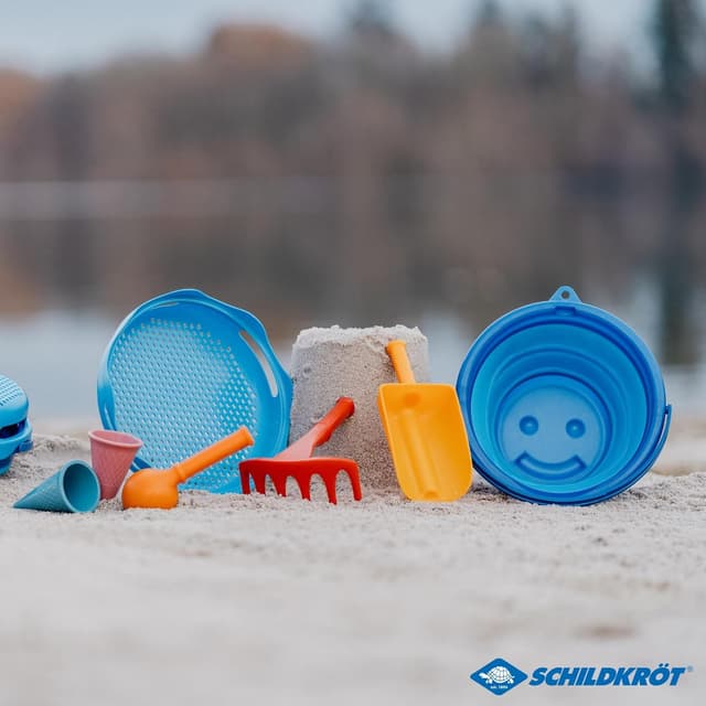 Detalle 2 de Schildkröt 7in1 Sand Toys Set mit 3-Liter-Eimer