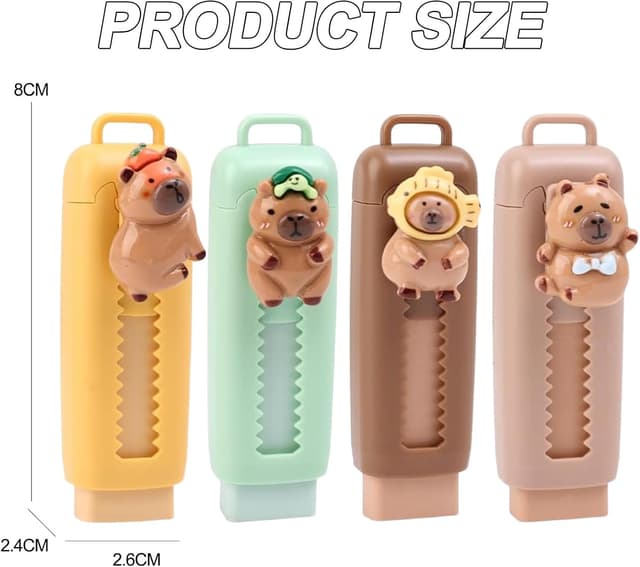 Detalle 2 de Capybara Rubbers 4-Pack