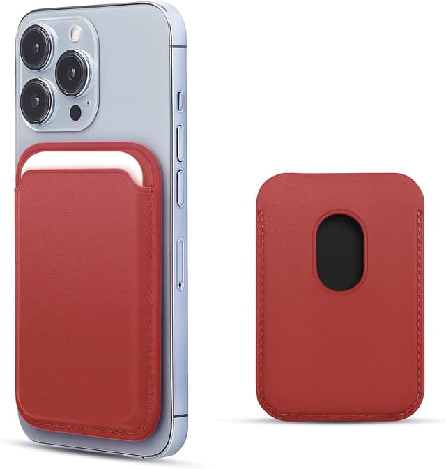 Thumbnail 6 de WALLFID Porte-cartes MagSafe magnétique en cuir avec protection RFID pour iPhone 12 à 17