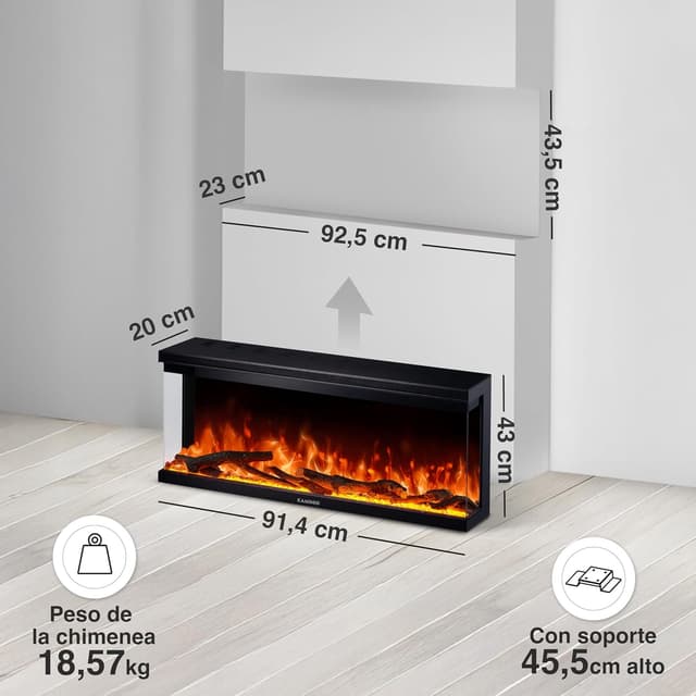 Thumbnail 5 de KAMINIO Chimenea Lea 36 eléctrica