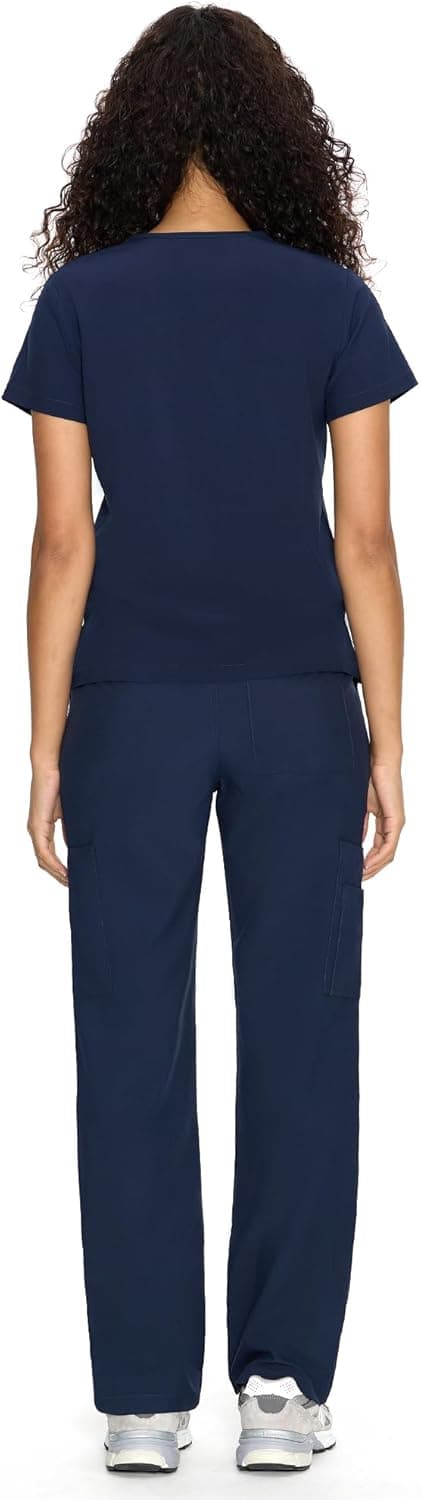 Detalle 2 de COZYFIT Scrubs Set V-Neck 9 Pockets