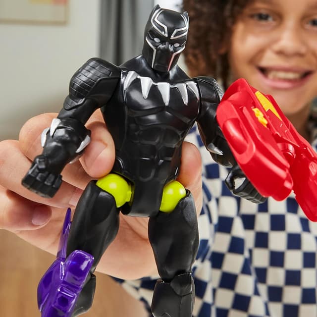 Thumbnail 4 de Avengers MixMashers Marvel Black Panther Figura de Acción 🐾