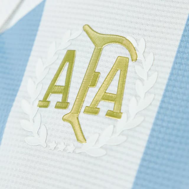 Detalle de Adidas Camiseta Argentina Anniversary azul
