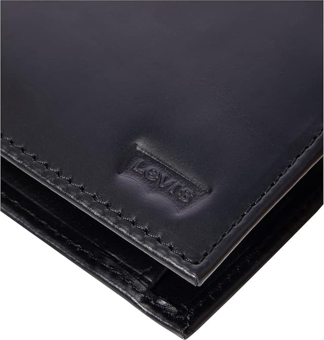 Detalle 2 de Levi's Casual Classics Hunte Coin Bifold — Marrón 👝