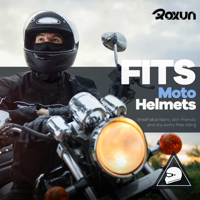 Detalle 2 de ROXUN Balaclava Ski Mask 5-Pack 🧣