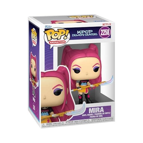 Detalle de Funko Pop Animation KPOP Demon Hunters – Mira (figura de vinilo coleccionable)