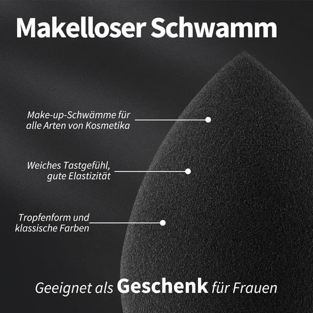 Thumbnail 2 de BEAKEY Makeup Schwamm Set 5 StĂŒck đ