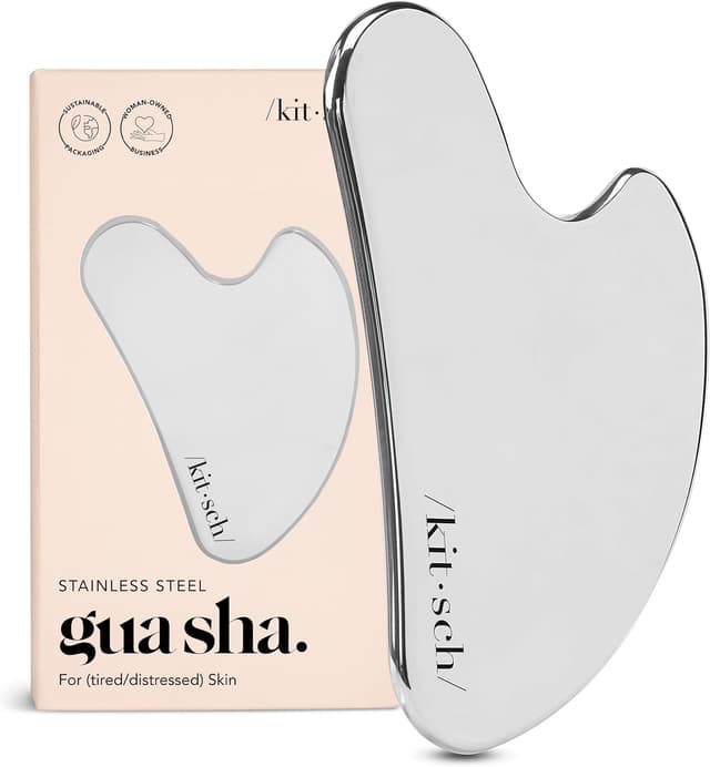 Detalle de Kitsch Stainless Steel Gua Sha Facial Tool