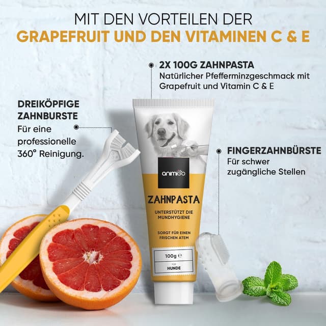 Thumbnail 4 de animigo 2X Hundezahnpasta 100g