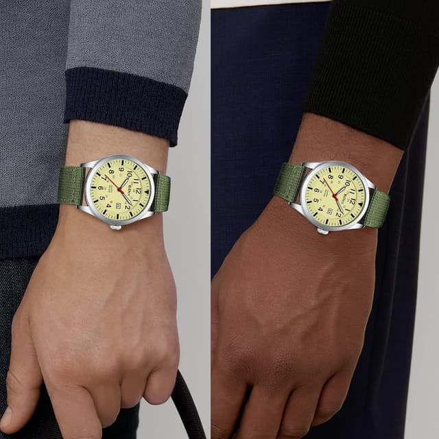 Thumbnail 5 de HANPOSH Herren-Quarzuhr 42 mm