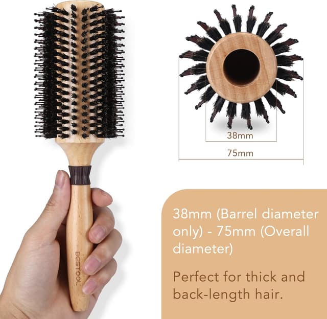 Detalle 2 de BESTOOL Brosse ronde 38 mm 💇♀