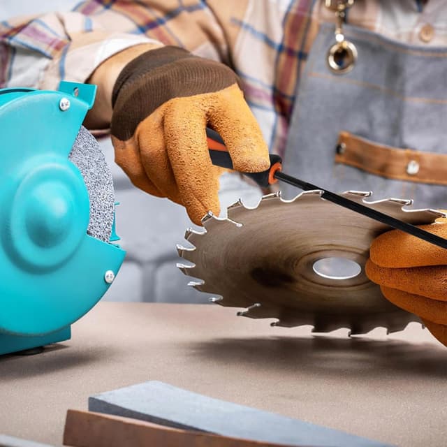 Detalle 2 de Feile für Kettensäge 4 Größen, 4-teilig