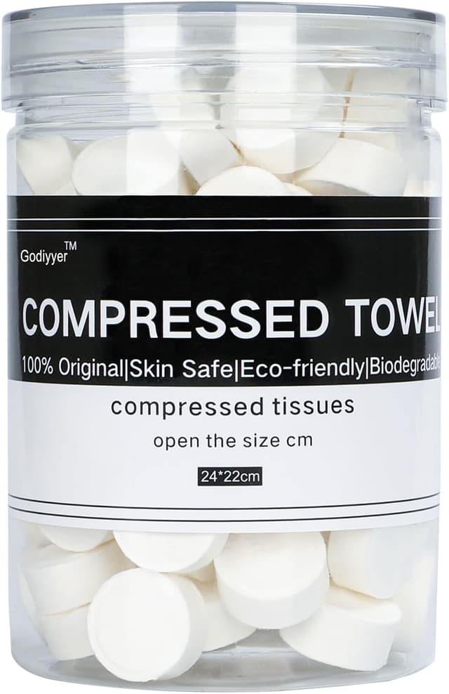 Imagen de 100pcs Compressed Towels disposable travel wipes 🧻 en OfertitasTOP