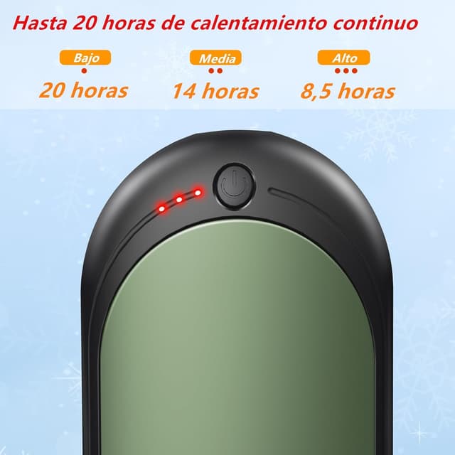 Thumbnail 3 de Calentador de Manos Recargable 2 Piezas 2 en 1