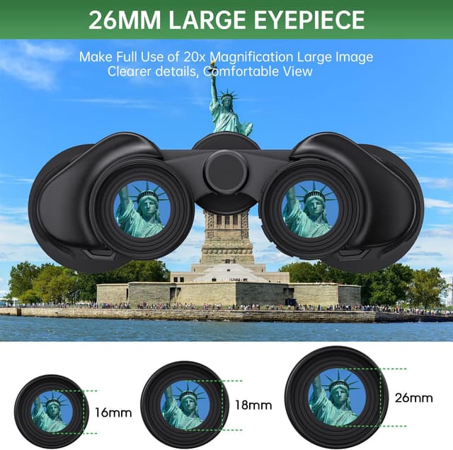 Thumbnail 5 de 20x50 High Powered Binoculars for Adults ðŸ”